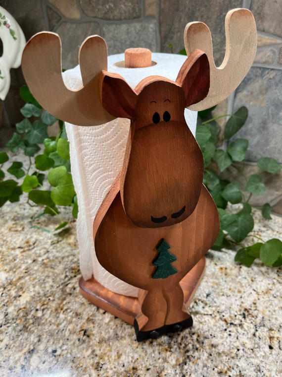 Paper Towel Holder - Moose