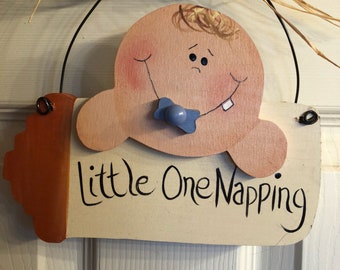 Little One Napping Nursery Decor