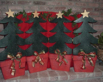Country Christmas fireplace Screen