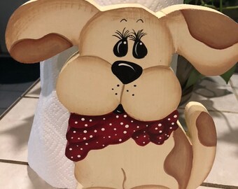 Puppy Paper Towel Holder