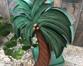 Palm Tree Paper Towel Holder