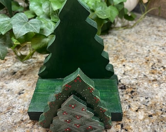Christmas trees napkin holder
