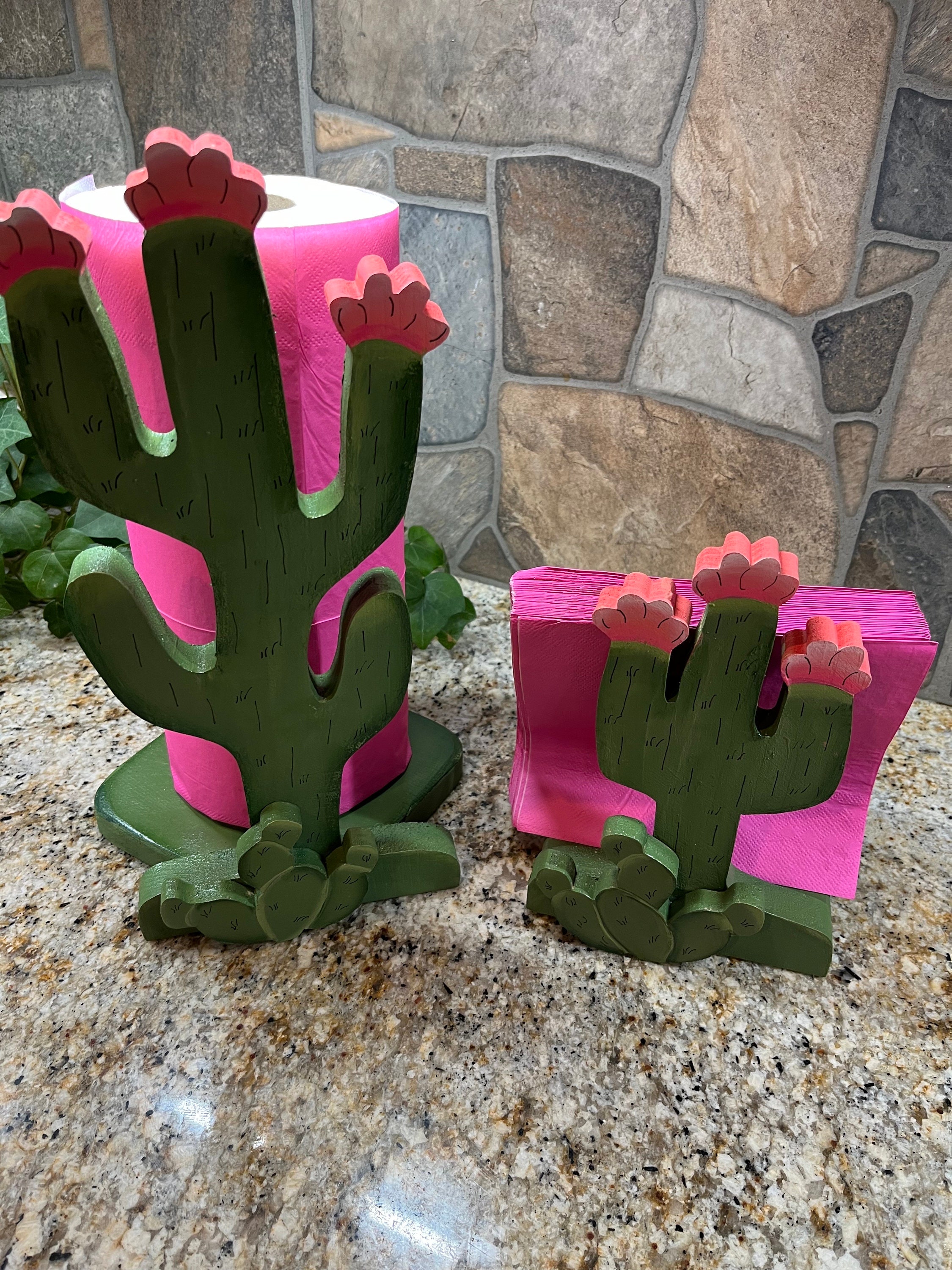Cactus towel holder best sale