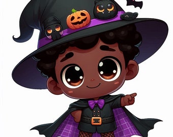 Wizard Kid Cross-Stitch for Halloween