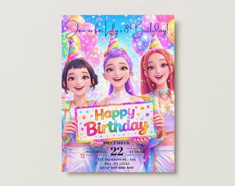 Demon Hunters Bright Invite