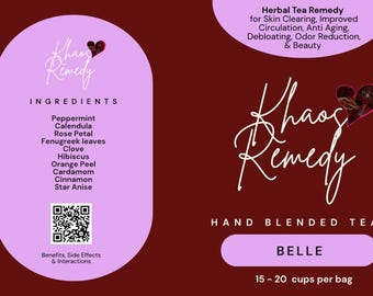 Khaos Remedy: mezclas de té de hierbas artesanales y sabrosas