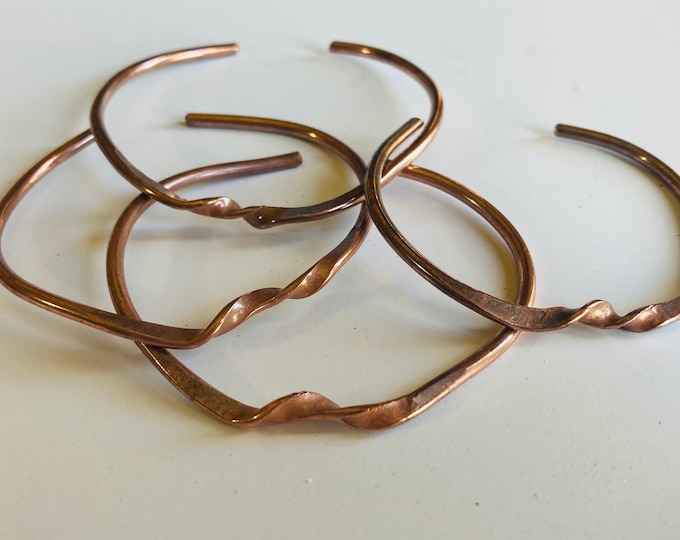 Copper twist Cuff