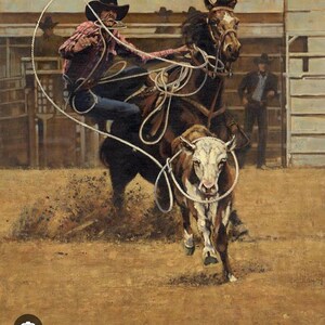 Used Cowboy Lariat Rope: Wyoming Ranch Lasso, Craft Supply (30-35 Ft ...