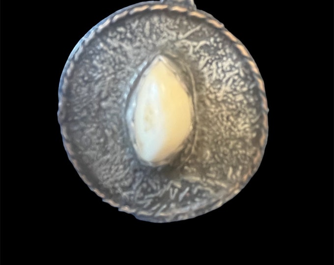 Elk Ivory medallion