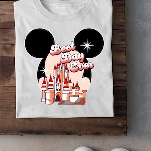 Disney Characters DTF, Disneyland Heat Transfer,Disney Family Trip DTF,Mickey Mouse DTF, Best Day Ever Dtf , Cartoon Characters Dtf
