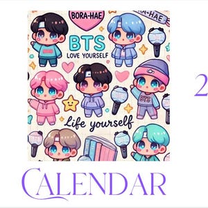 2025 BTS calendar