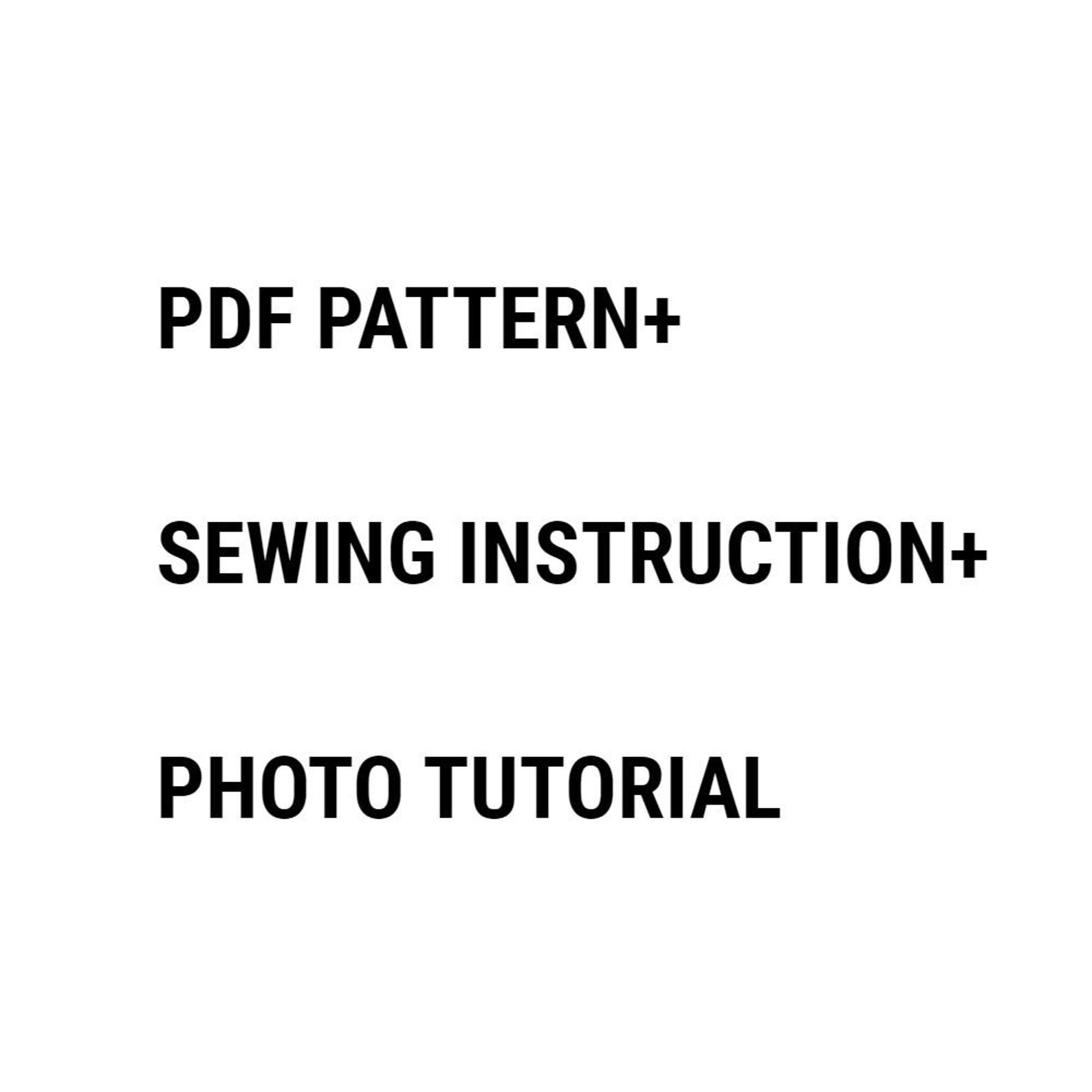 Christmas Tree Napkin PDF Tutorial Beginner Sewing Pattern