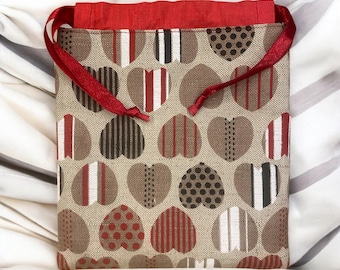 Drawstring bag sewing pattern | Beginner bag pattern | Sewing tutorial | Easy bag pattern | PDF pattern | Project bag | 25-6