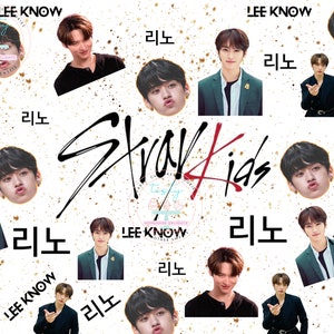 Lee weiß, Stray Kids, essbares Bild, digitales Bild, Tortendekoration, Cake Topper