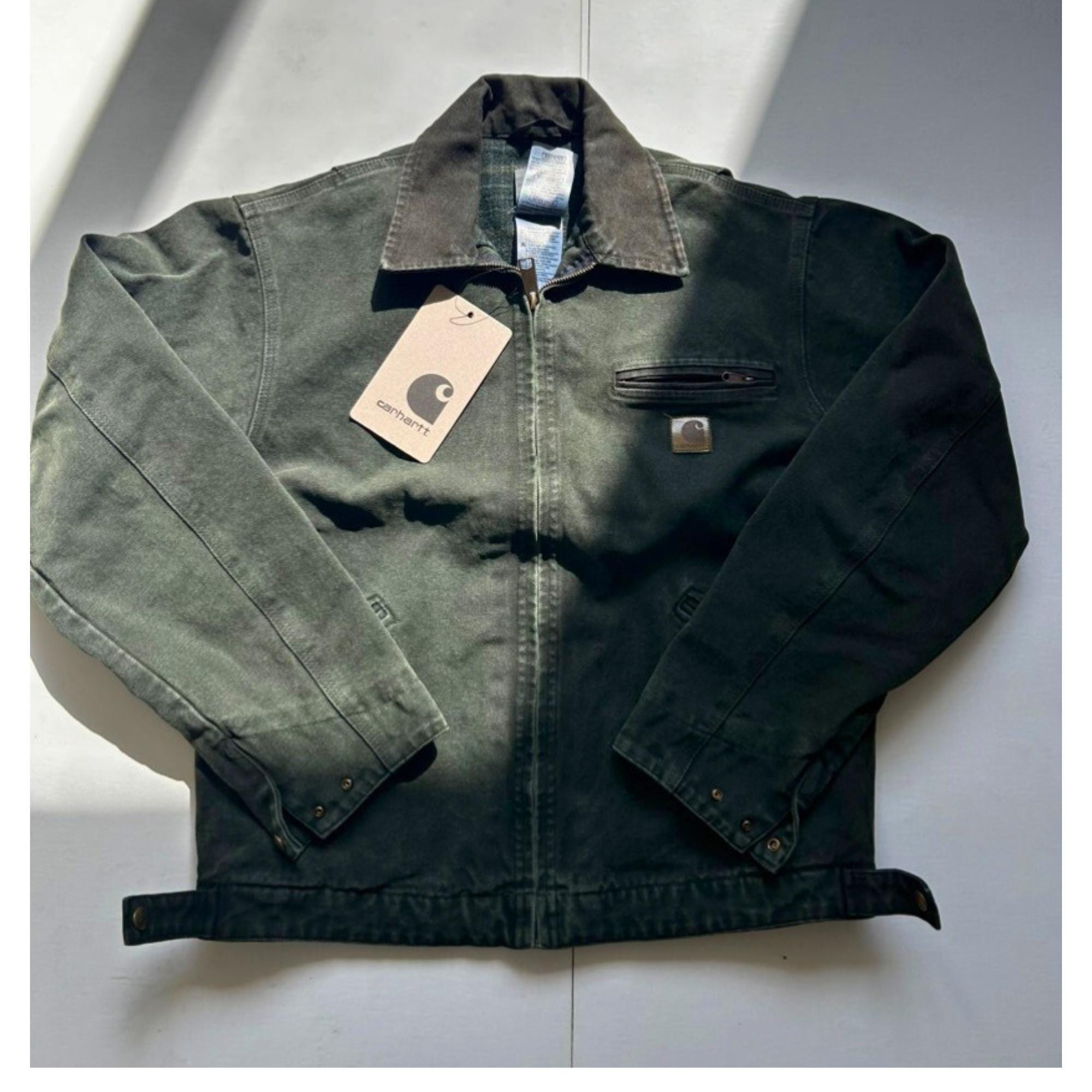 Vintage Carhartt Detroit J97 Jacket - Etsy Vintage Carhartt Detroit J97 Jacket - Etsy