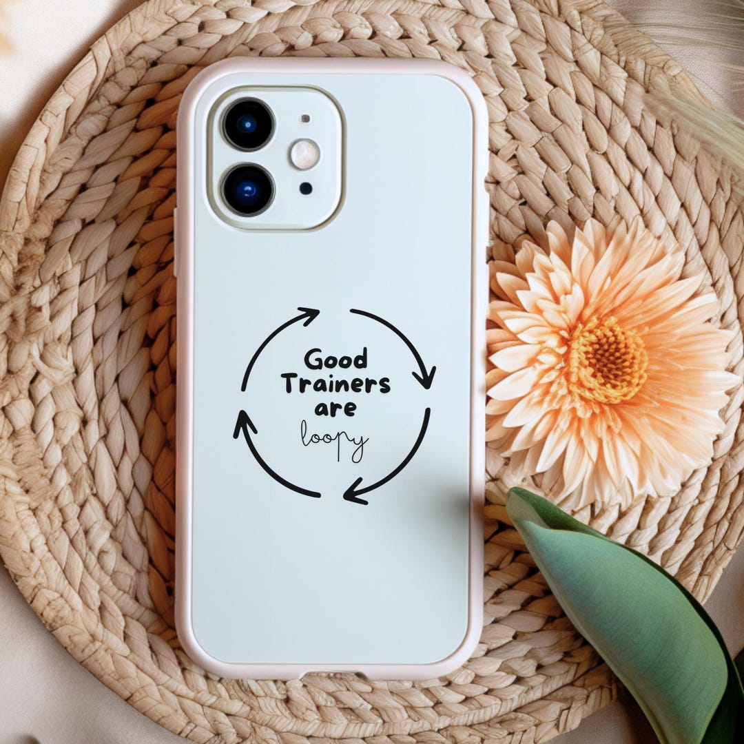 Good Trainers Are Loopy - Clean Loop Training - Kiss-cut Sticker - Etsy