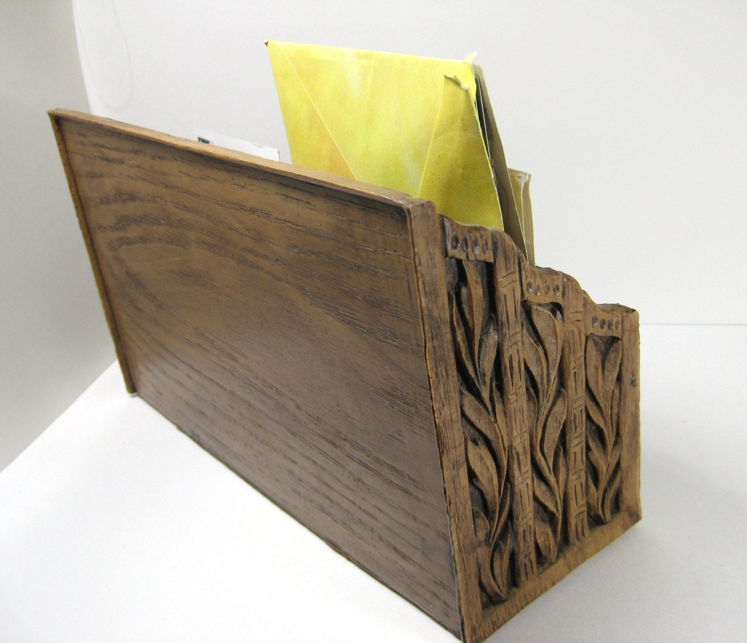 Vintage Mail Organizer or Desk Organizer by Lerner Etsy