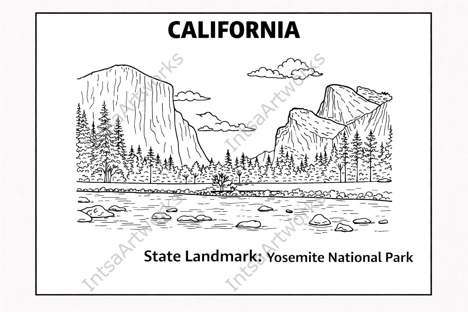 California Coloring Pages for Kids | 10 Printable State Activity Sheets ...