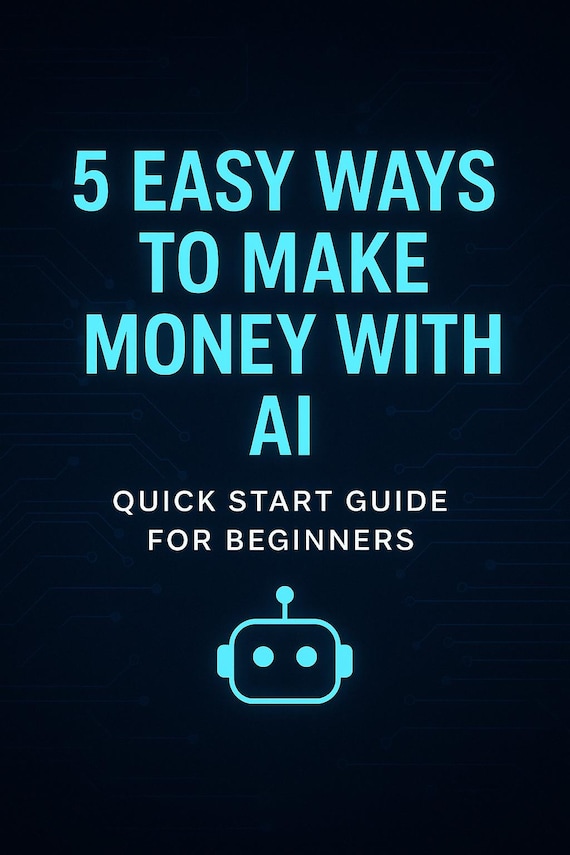 AI Side Hustle Guide: 5 Easy Ways to Make Money (PDF Download)