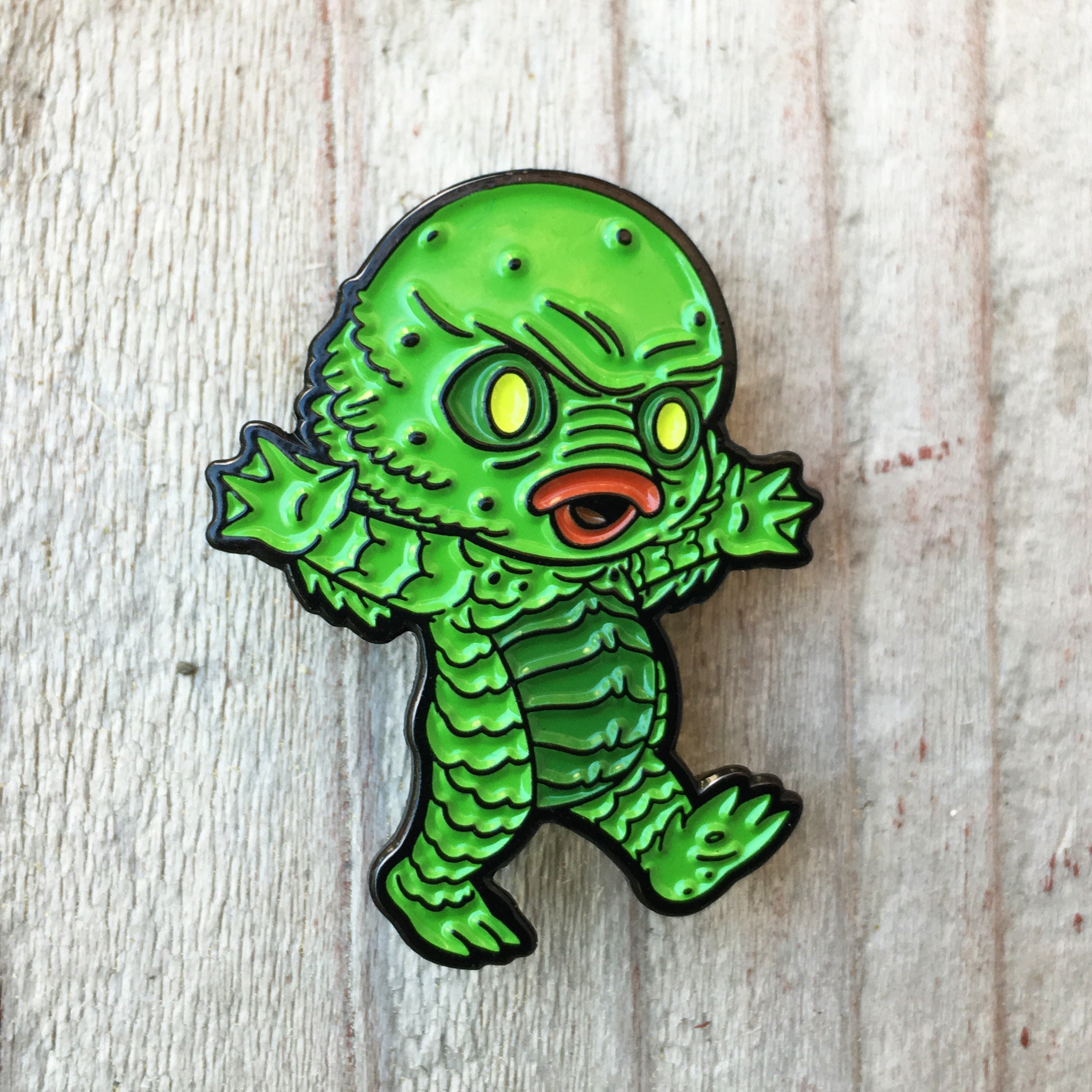 Toddler From The Black Lagoon Enamel Pin