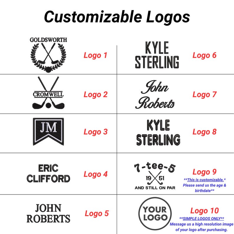 Personalized Golf Towel, Custom Embroidered Microfiber Waffle Towel with Name, Logo or Monogram Bild 4