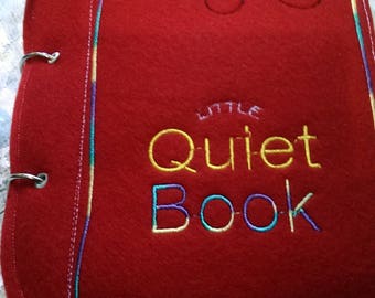 Quiet Babys Book, Quiet Book, Quiet Book for Baby