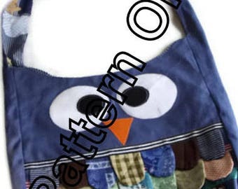 Owl Tote PDF Pattern