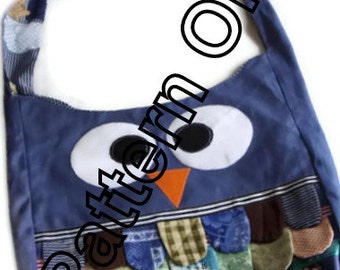 Owl Tote PDF Pattern