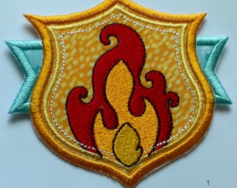 Badge Applique. Iron on Applique, iron On Patch