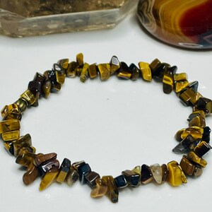Tigers Eye Bracelet. Gemstone Bracelet, Protection Bracelet, Confidence Bracelet,