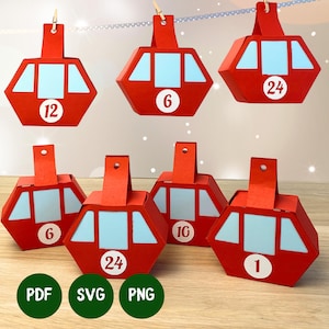 Calendario de Adviento DIY: Manualidades, calendario de Adviento para niños, calendario de Adviento para rellenar, calendario de Adviento para novias.
