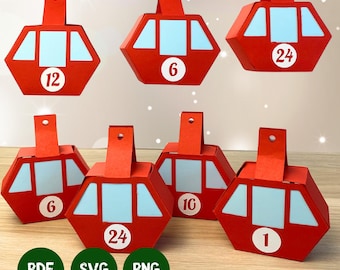 DIY Advent Calendar Christmas Calender Christmas Countdown Calendar Kids Advent Calendar