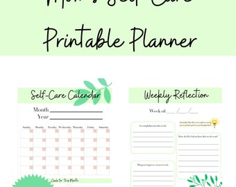 Mom's Self-Care Planner