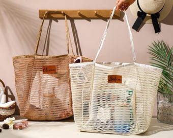 Custom Bachelorette Tote Bags, Beach Tote Bags, Bridesmaid Tote Bags, Bachelorette Party Favors Bag, Wedding Welcome Bag, Bridal Party Gift