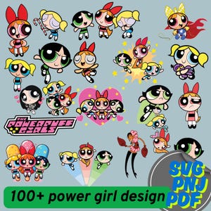 Layered Cartoon SVG Bundle – 100+ SVG & PNG Cut Files for Cricut, Cartoon Clipart, Printable Digital Download