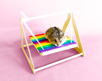 hamster swing diy