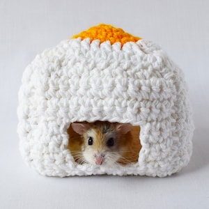 egg crochet house