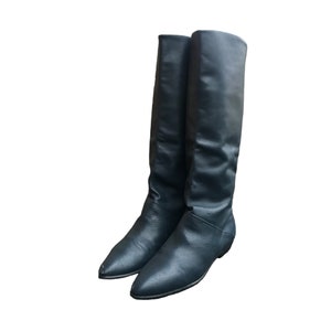 Pull on slouch boots sale