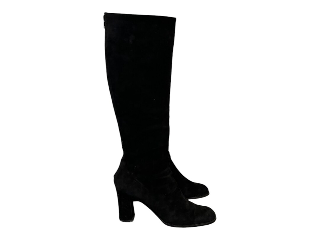 Yves Saint Laurent-vintage Boots-1980s-us Women Size 9.5-sexy Boots