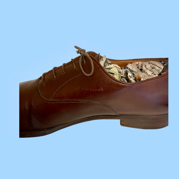 vintage shoes-shoes vintage-size 12 shoes-men sho… - image 5