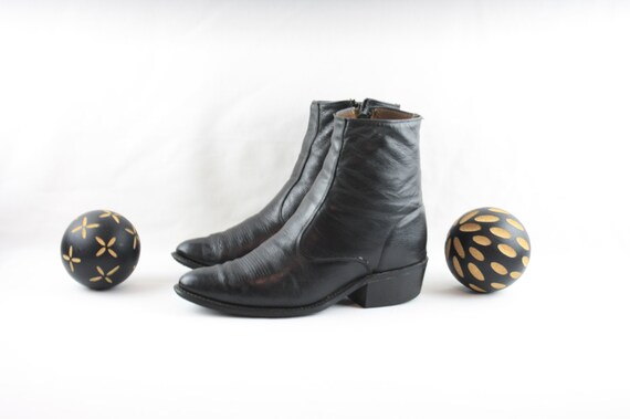 Vintage Boots-Size 8 Men Boots-Vintage Men Boots-M