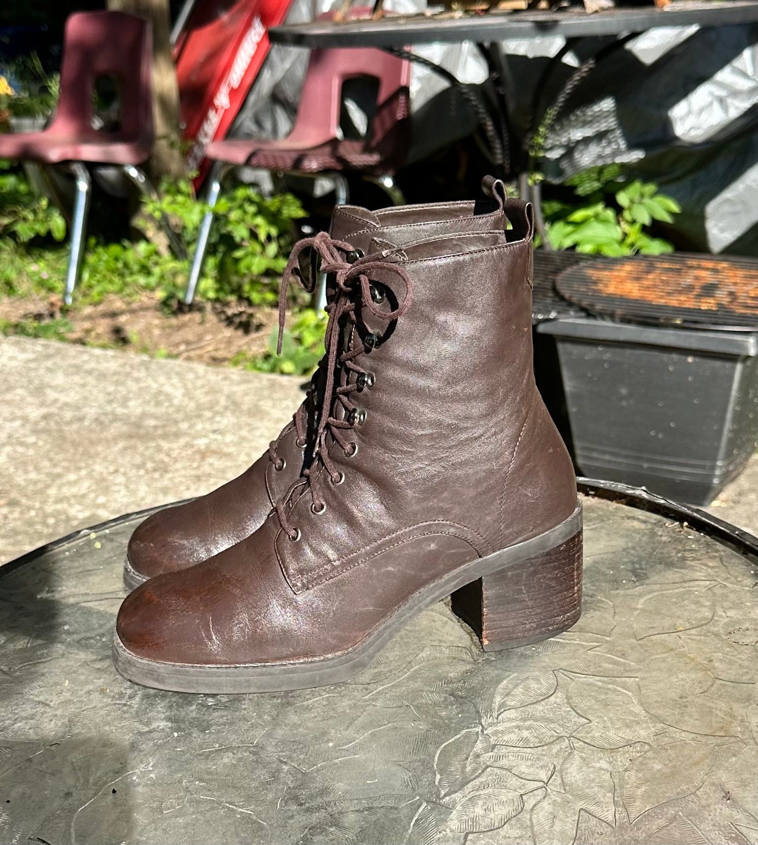 Granny boots wide width hotsell