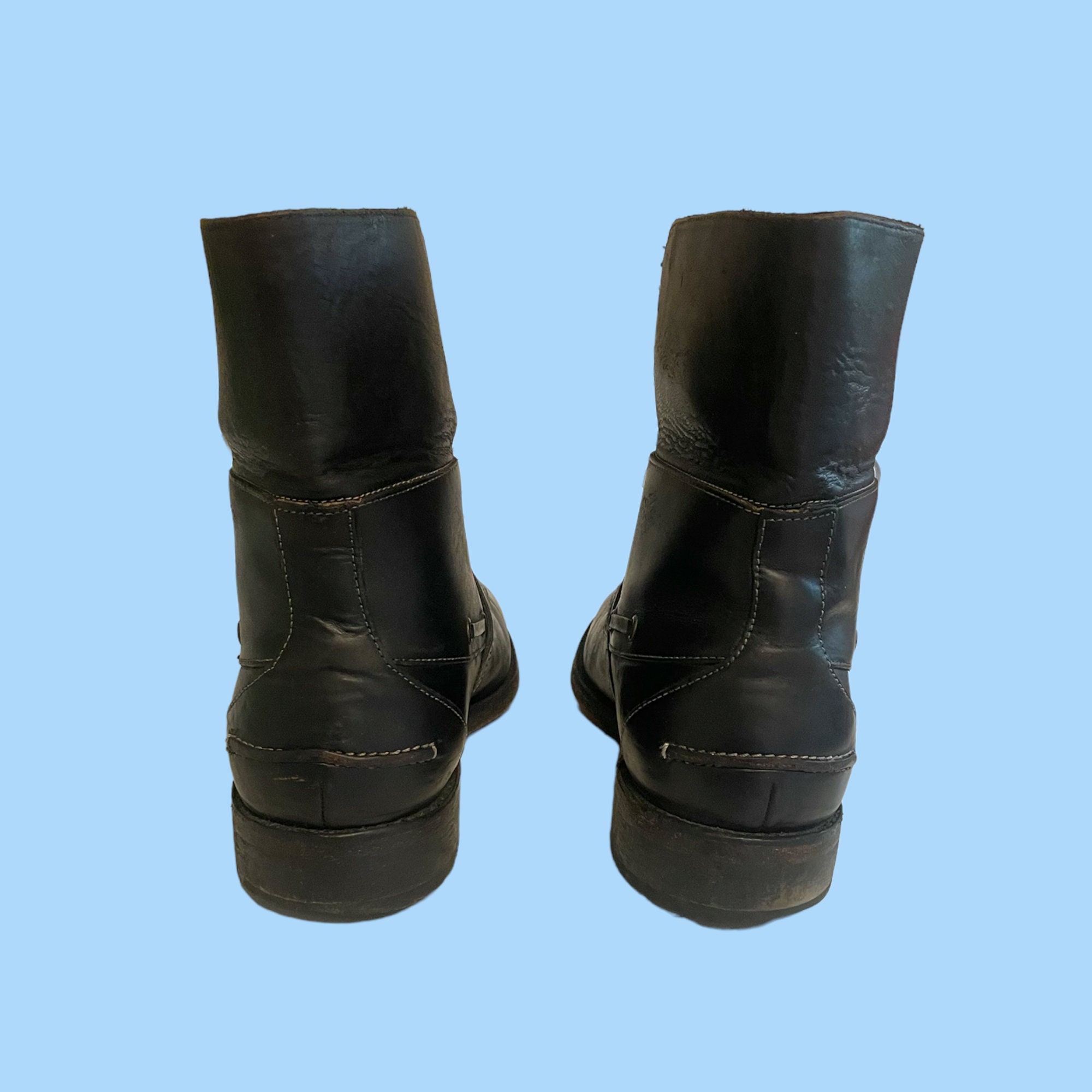Johnson & Murphy J&M 1850 Mens Black Boots Johnston & Murphy 1850 Men main image 4
