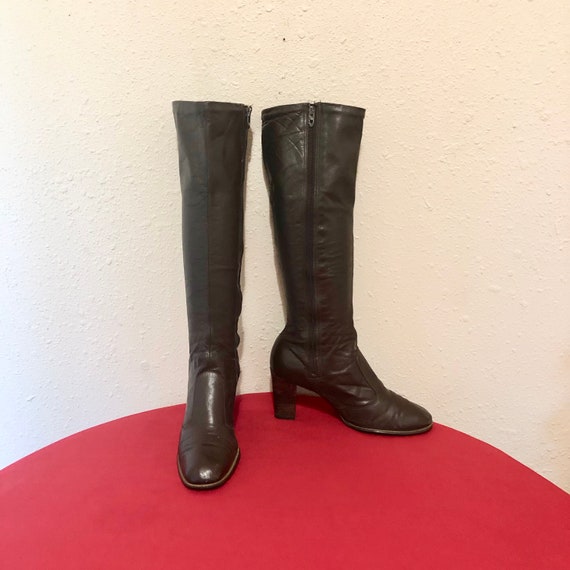 Vintage Boots-Size 5.5 Boots-Tall Boots-Vintage Wo