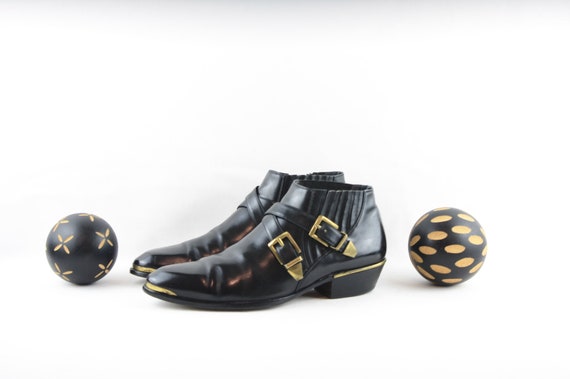 Vintage 80s Gianni Versace-Versace Boots-Size 9 Bo