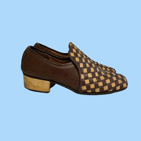 Vintage Shoes-Shoes Vintage-Size 8.5 Shoes-Men Sho