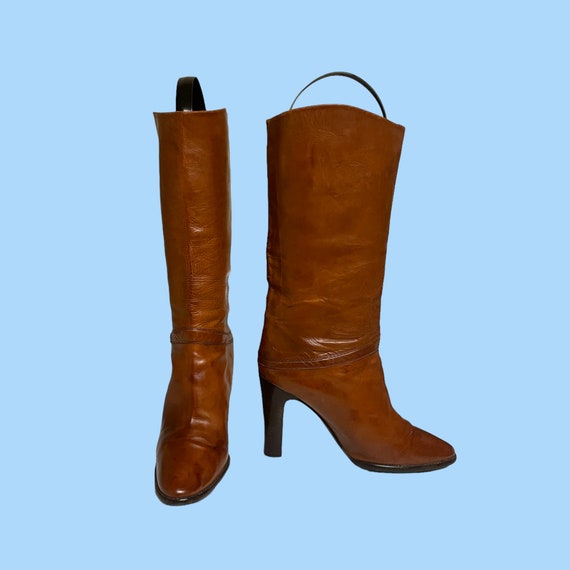 Joan & David Boots-Vintage Boots-Size 10 Boots-Gi… - image 10