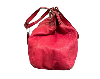 コーチ ハンドバッグ - ヴィンテージ ハンドバッグ - レッド