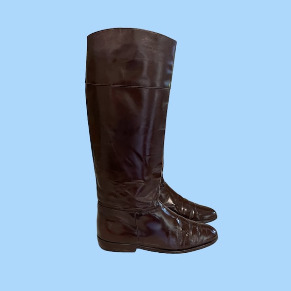 Vintage women boots-Vintage boots-Size 8 Boots-Ch… - image 3