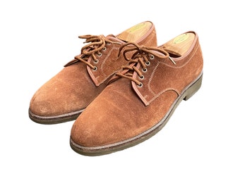 Vintage Salvatore Ferragamo Men’s Leather Oxford Dress Shoes Brown Size 8 Salvatore Ferragamo Men main image 3